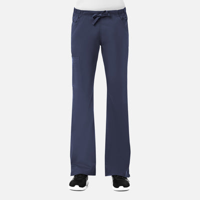 Women's 5 Pocket Straight Leg Cargo Scrub Pants