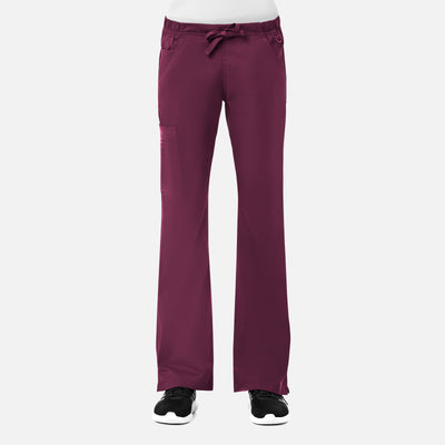 Women's 5 Pocket Straight Leg Cargo Scrub Pants
