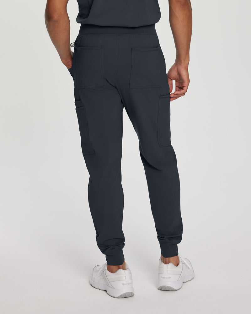 GRAPHITE - Urbane Impulse Men's Men's Jogger Activewear Scrub Pant for Nursing - Image 3