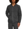 GRAPHITE - Urbane Impulse Men's 2 Pocket Zip Front Warm-Up Scrub Jacket for Nursing - Image 1
