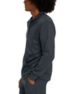 GRAPHITE - Urbane Performance Men's 2 Pocket Zip Front Fleece Scrub Jacket for Nursing - Image 2
