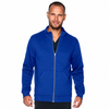 Urbane Performance Men's 2 Pocket Zip Front Fleece Scrub Jacket for Nursing