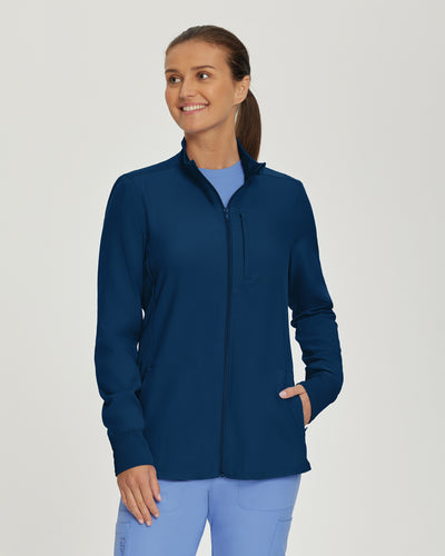 Women's 3 Pocket Scrub Jacket