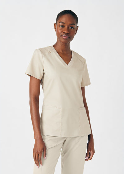 Women's 3 Pocket Scrub Top