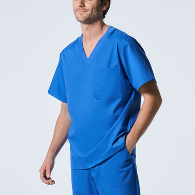 Men's 2 Pocket Scrub Top