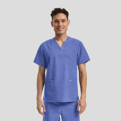 Unisex 3 Pocket Scrub Top