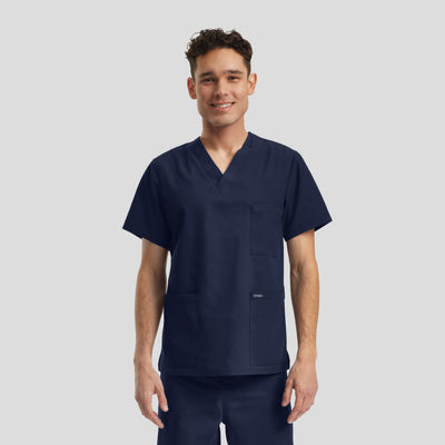 Unisex 3 Pocket Scrub Top