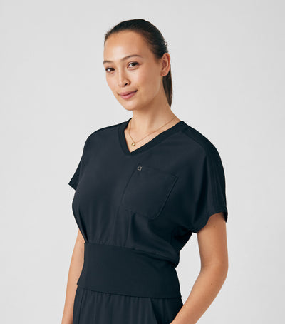 Women's 2 Pocket Forward Scrub Top