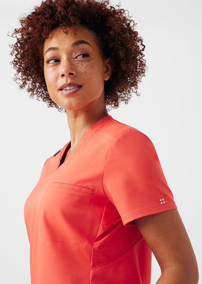 Women's 2 Pocket Scrub Top