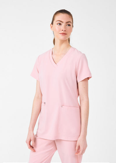 Women's 3 Pocket CRFT Scrub Top
