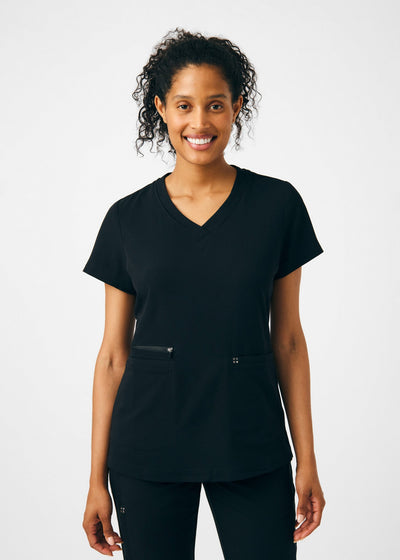 Women's 3 Pocket CRFT Scrub Top