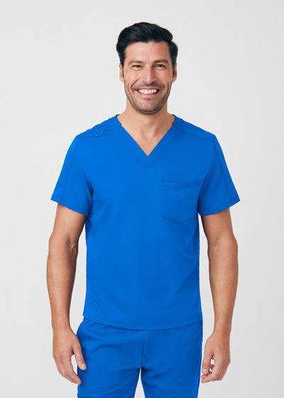 Men's 2 Pocket VIBE Scrub Top