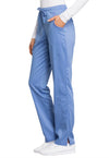 CEIL - Cherokee Workwear Revolution Tech Women's 3 Pocket Mid Rise Straight Leg Drawstring Scrub Pant - Image 2