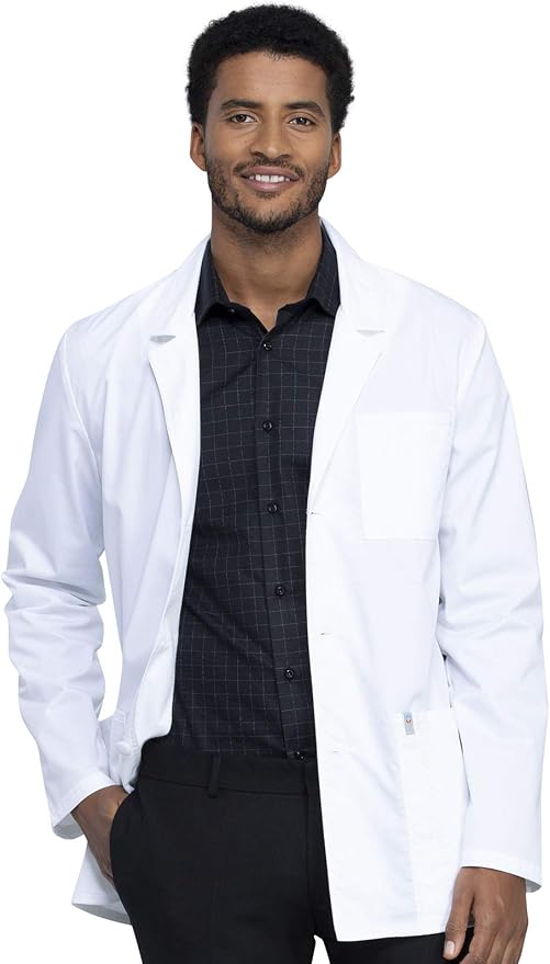 Cherokee Workwear Men's 32-Inch Consultation Lab Coat