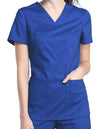 ROYAL - Cherokee Workwear Revolution Women's Mid Rise Straight Leg Scrub Pant - Image 1