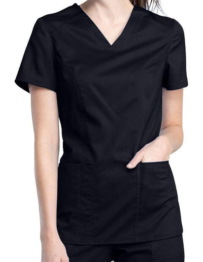 Cherokee Workwear Revolution Tech Women's 2 Pocket V-Neck Scrub Top WW741