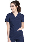 Navy - Cherokee Women's Top - Front View