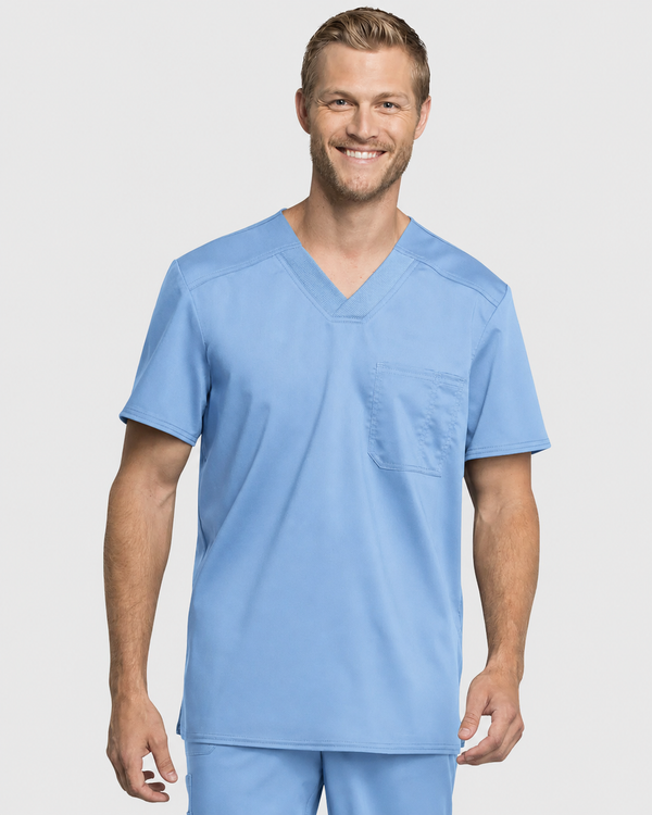 Men's V-Neck Scrub Top