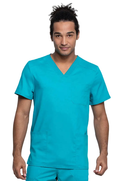 Uniforme médico con cuello en V Ceil para hombre