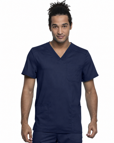 Uniforme médico con cuello en V Ceil para hombre