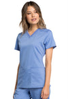 CEIL - Cherokee Workwear Revolution Tech Women's 2 Pocket V-Neck Scrub Top - Image 2