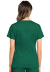 HUNTER - Cherokee Workwear Revolution Tech Women's 2 Pocket V-Neck Scrub Top - Image 3