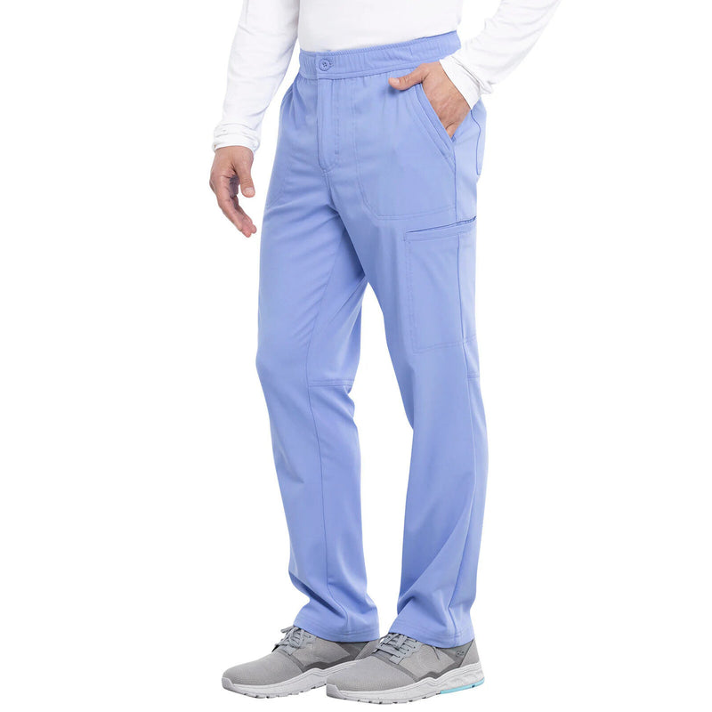 CEIL - Cherokee Euphoria Men's 8 Pocket Fly Front Cargo Scrub Pant for Nursing - Image 4