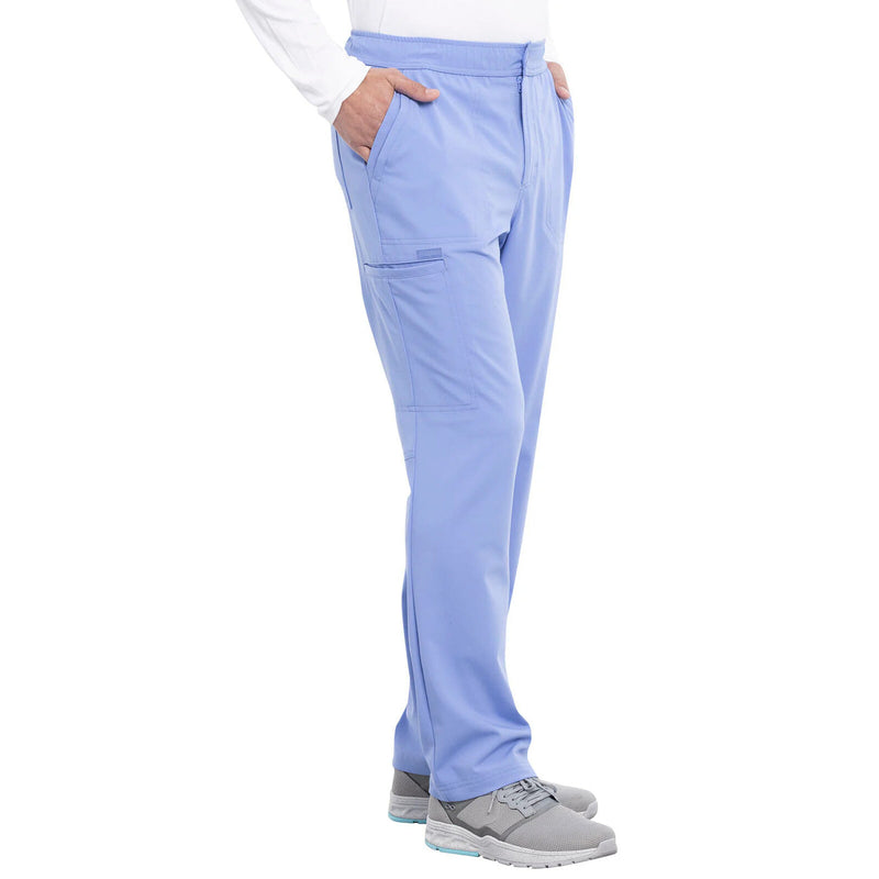 CEIL - Cherokee Euphoria Men's 8 Pocket Fly Front Cargo Scrub Pant for Nursing - Image 5