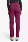 WINE - Dickies Riveting Women's 6 Pocket Cargo Scrub Pant for Nursing - Image 2