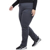 PEWTER - Cherokee Workwear Revolution Unisex Drawstring Tapered Leg Scrub Pant for Nursing - Image 4