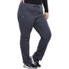 PEWTER - Cherokee Workwear Revolution Unisex Drawstring Tapered Leg Scrub Pant for Nursing - Image 5
