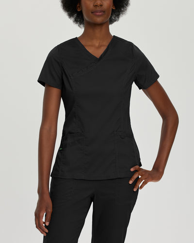 Women's 3 Pocket ProFlex Scrub Top