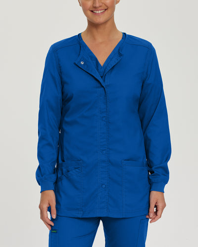 Women's 3 Pocket ProFlex Warm-Up Scrub Jacket